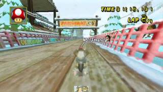 [MKWii] DKs Snowboard Cross World Record - 1 49 842 by N5☆ξthan☆