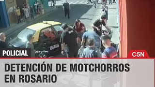 IMPACTANTE DETENCIÓN de MOTOCHORROS