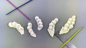 3D Styled Zentangle Polymer Clay Tutorial: Finger Smear Patterns 1-5