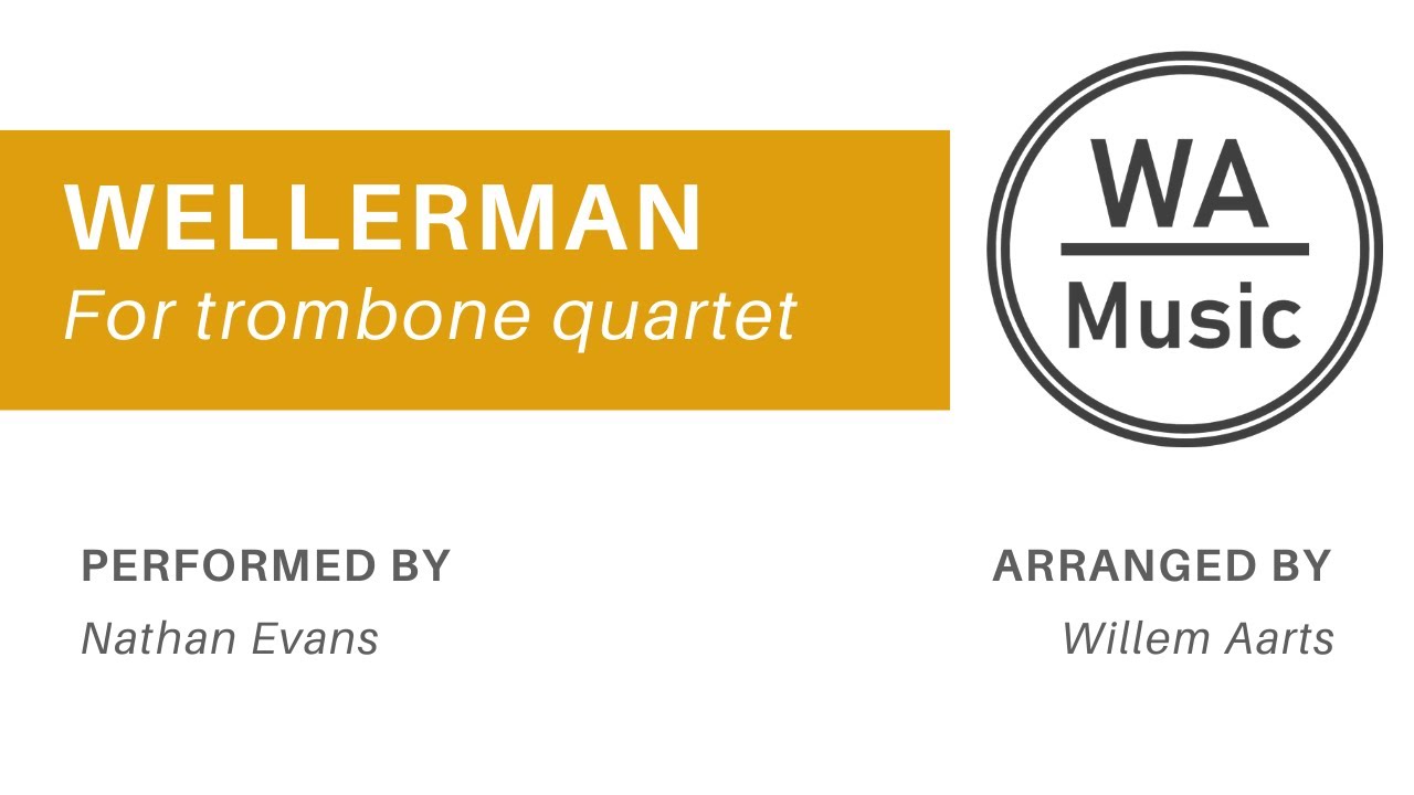 Wellerman Nathan Evans Trombone Quartet Sheet Music YouTube
