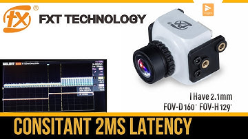 Fastest Latency FPV Camera with Great Video Quality // FXT  Mars Pro V2