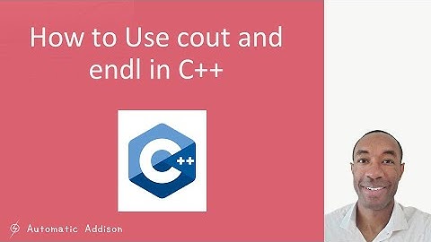 How to Use cout and endl in C++