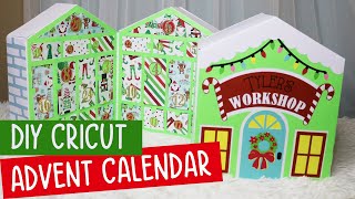 How to Make an Advent Calendar Using a Cricut Machine!