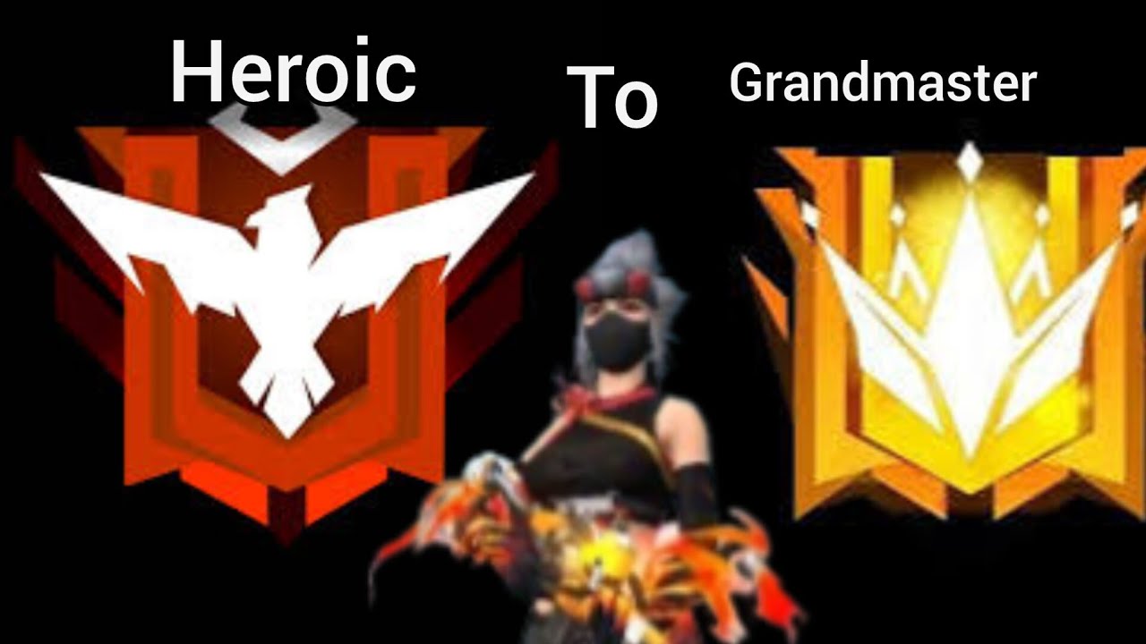 heroic to grandmaster rank push | free fire live gameplay | solo only ...