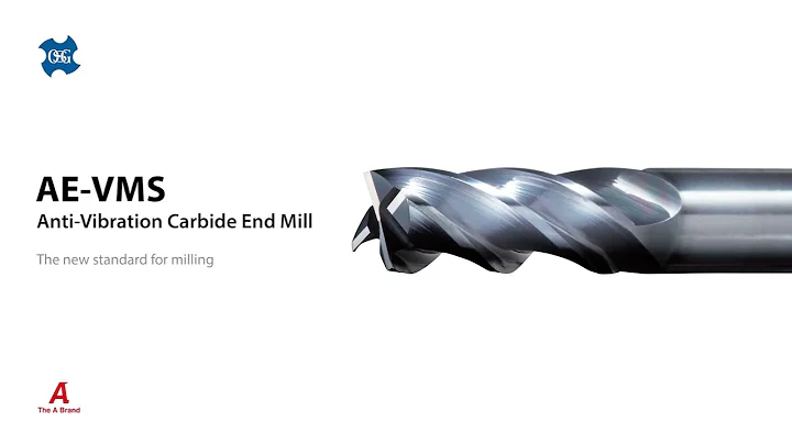 AE-VMS - Fresas Metal Duro Anti-Vibração - Fresamento Tangencial