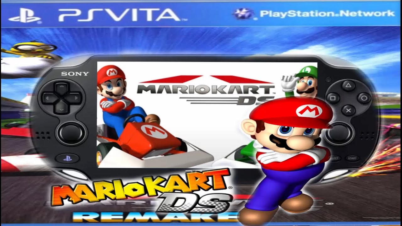 templar piano comestible Super Mario Kart DS Remake Ps Vita - YouTube