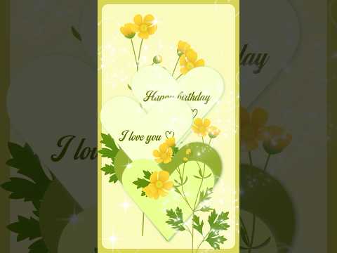 Happy birthday card message 💖 birthday card Flower #love #birthday #birthdaycard #Birthdaymessage