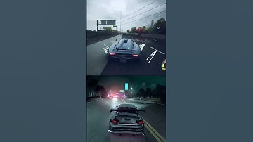 NFS Heat vs Unbound - Crash comparison #nfs #nfsheat #shorts #fyp #nfsunbound