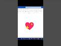Ms Word 💖 Emoji Code | #mswordbasic #msword #satyatechacademy
