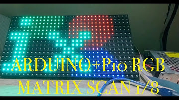P10 RGB LED MATRIX ARDUINO