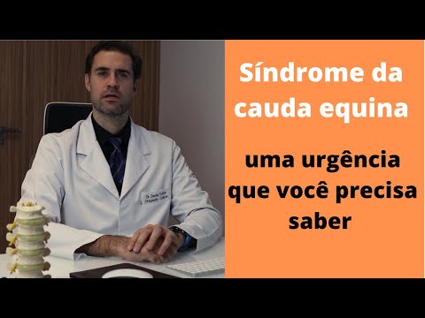 Vídeo: Você deve ir ao pronto-socorro para cauda equina?