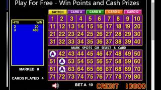 How to set up Four Card Keno and to play the Mystic 3 spot allowing...