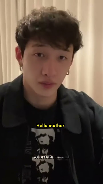 'Chan my mom is watching this live, can you introduce yourself?'