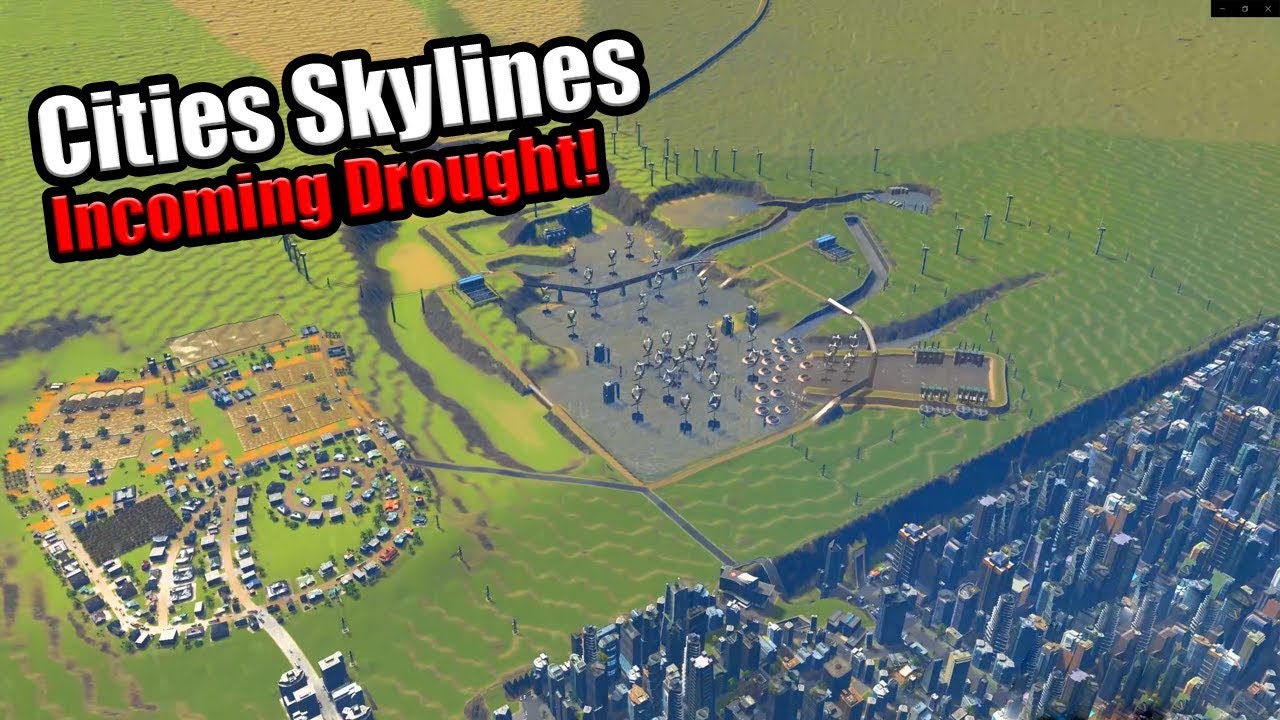 SEWAGE BACKFLOW ISSUES in Cities Skylines [Crater Map15] YouTube