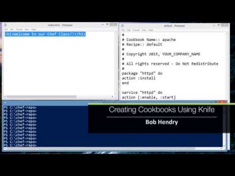 Working with Chef: Creating Cookbooks Using Knife hqdefault
