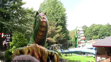 Dragon Flyer Front Row On Ride POV - Camelot Theme Park