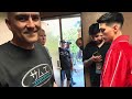 CHOP CHOP JR CORIA AND SAM CONTRERAS IN THE LOCKER ROOM ESNEWS BOXING