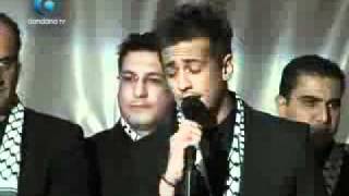 saad lamjarred sing for gaza  سعد المجرد يغني لفلسطين فأمريكا