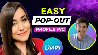 Canva Tutorial - How To Make Head Popping Out From Frame On Canva