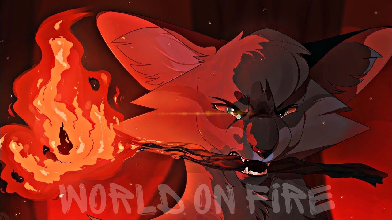 World On Fire||Warrior cats||Ashfur||Уголёк коты воители~🔥 - YouTube