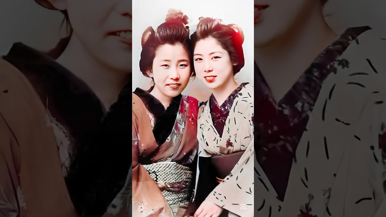 【AI 動画】100年前の美女が蘇る!時代を超えた美の映像
