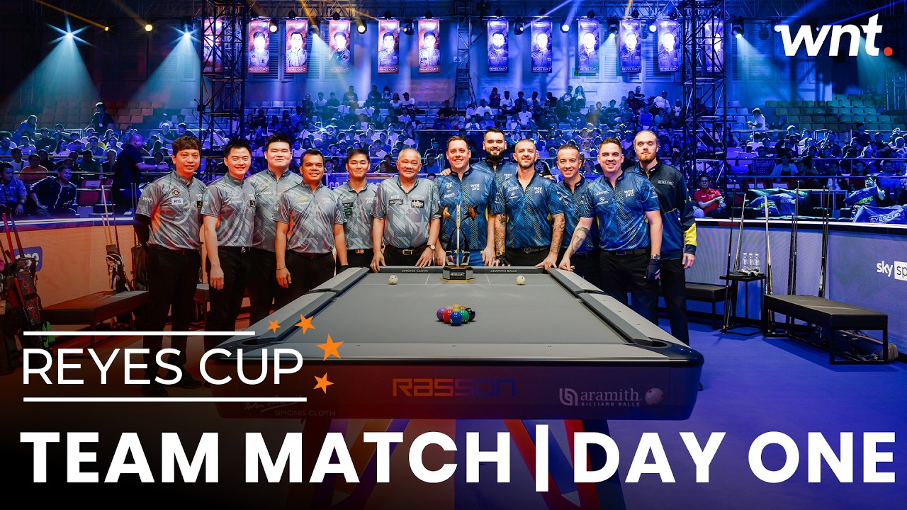 TEAM ASIA VS TEAM EUROPE | Match One | 2024 Reyes Cup