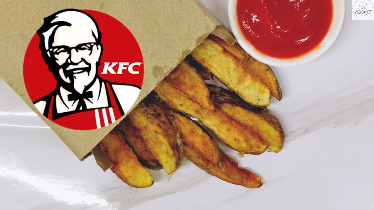 How to make KFC wedges easy wedges Cook It YouTube