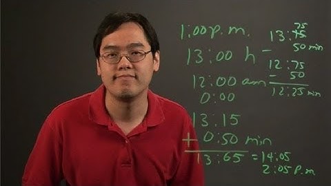 How to Add & Subtract Military Time in Pre-Algebra : Math Challenge