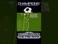 Champions World Class Soccer Sega Mega Drive Genesis 