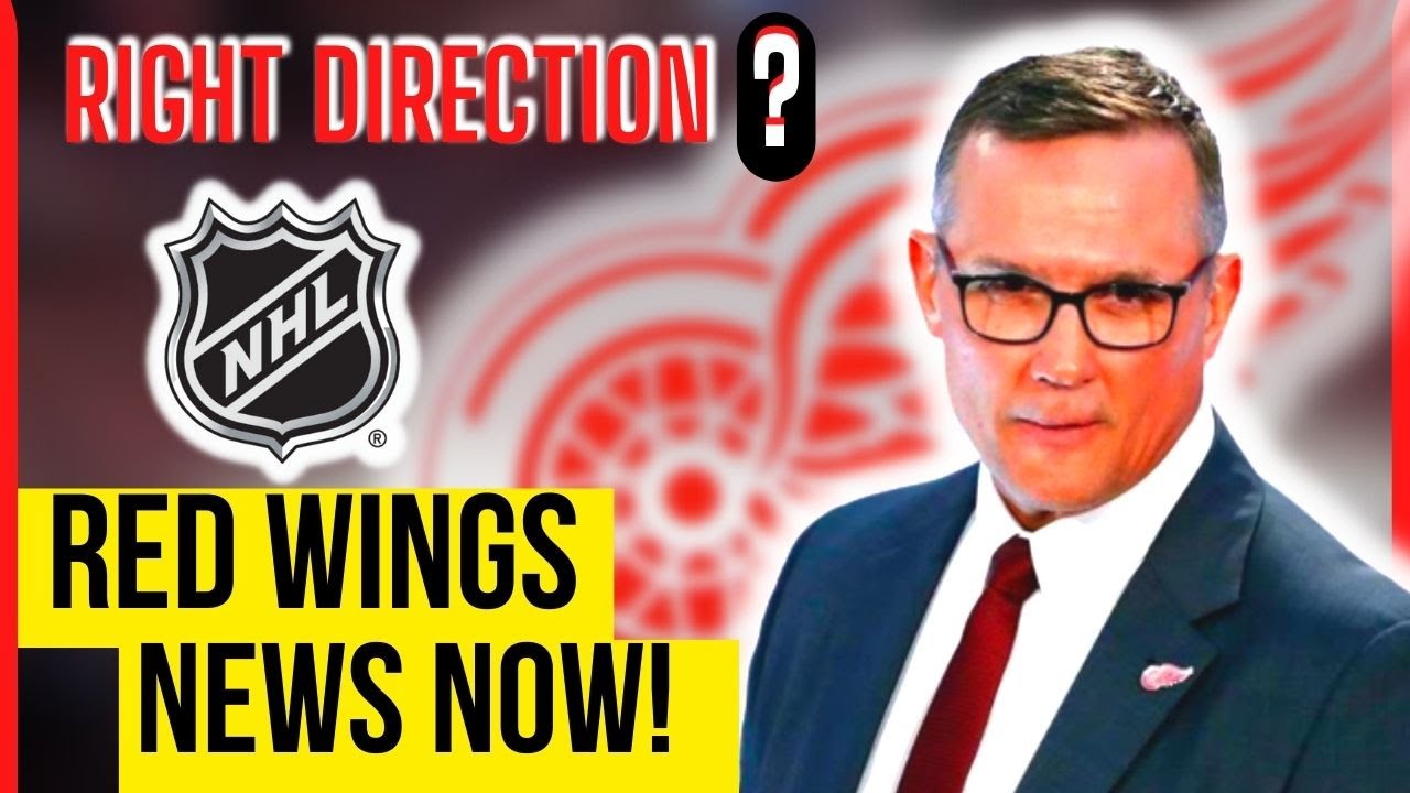 YZERPLAN IS CONFIDENT DETROIT RED WINGS NEWS UPDATE NHL DETROIT yzerplan is confident detroit red wings news update nhl detroit