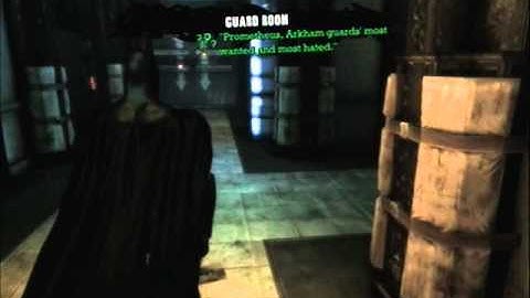 Lets play Batman Arkham Asylum: Part 53--Riddle search
