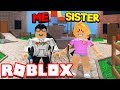 SISTER vs BROTHER ROBLOX MM2 SHOWDOWN!!