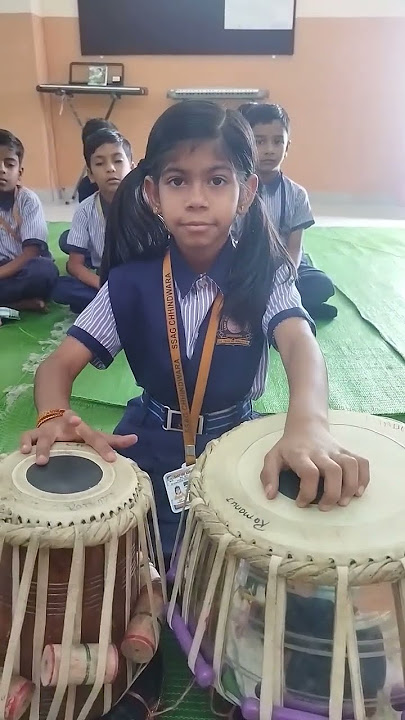 tabla riyaz yashika class 2 nd sant Shri asharamji gurukul Chhindwara