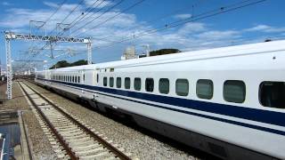700系C27編成のぞみ号＠新横浜駅