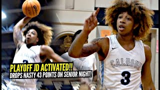 JD Davison ACTIVATES Playoff Mode \& GOES NUTS!! Scores 43 Points \& Crazy Highlights!!