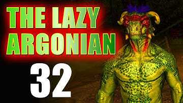 Skyrim Walkthrough of THE LAZY ARGONIAN Part 32: Enchanting to 100 (+ Insane Dragon Fight!)