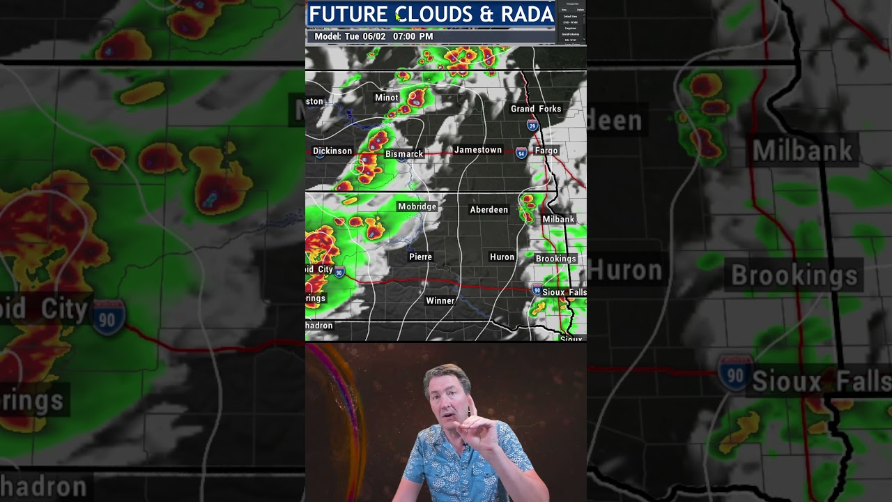 Don't get caught off guard: Tuesday storm track #weather #forecast #safety