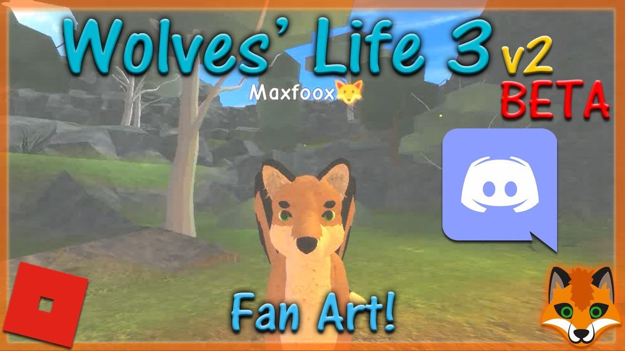 Roblox Wolves Life 3 V2 Beta Wings Animation 3 Hd By Maxfoox - wolves life fan art roblox