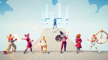 SOUL SWORDCASTER VS EVERY FACTION - Totally Accurate Battle Simulator TABS