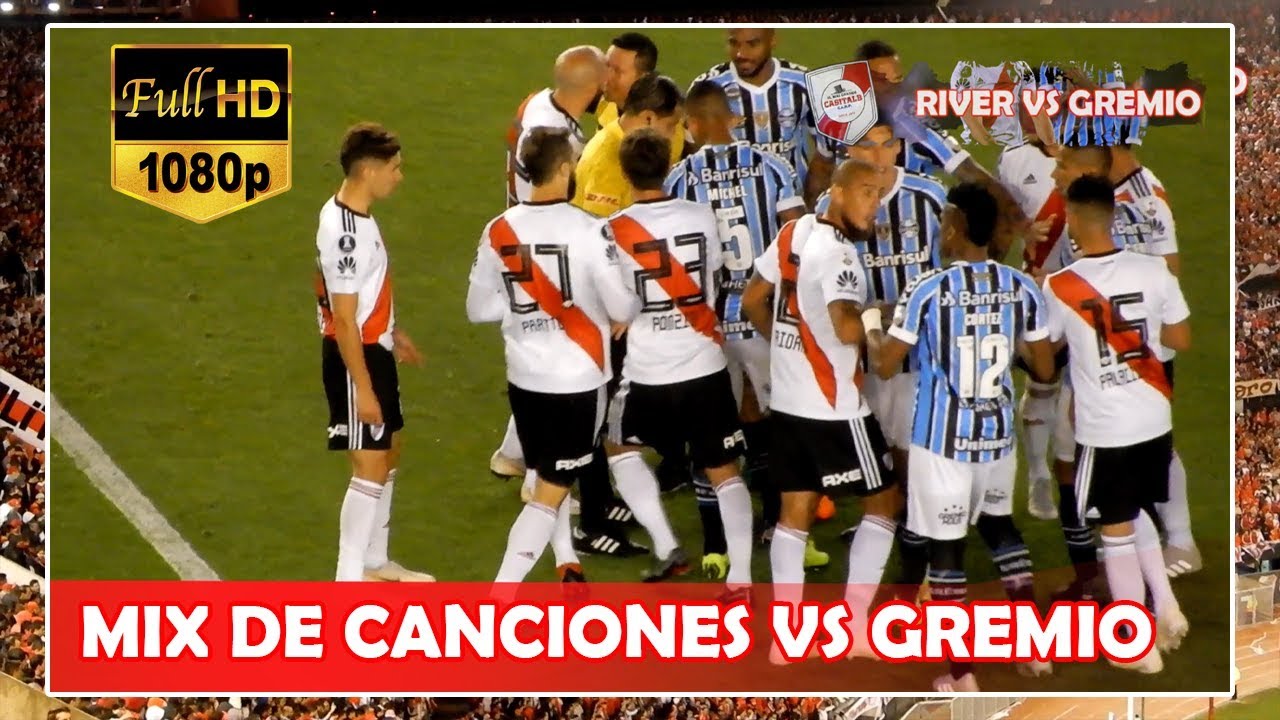 MIX DE CANCIONES VS GREMIO / River Plate vs Gremio - Copa Libertadores 2018