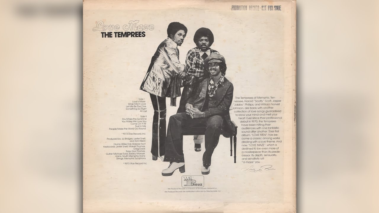 The Temprees - Love's Maze - YouTube