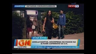 Aicelle Santos, sinorpresa ng fiance na si Mark Zambrano sa U.K. Aicelle Santos, sinorpresa ng fiance na si Mark Zambrano sa U.K.