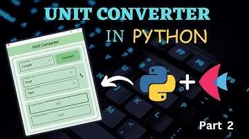 Making a Unit Converter In PYTHON | No HTML/CSS/JS | Part 2