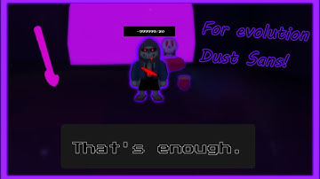 Undertale: Judgement Day - FDY Dust Showcase