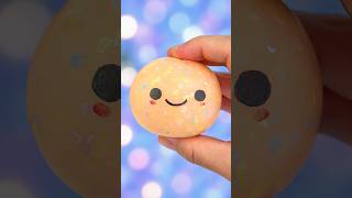 How to Make a Dumpling Squishy 🥟 DIY Glitter Dumpling Squishy #squishy #craft #diy #shorts