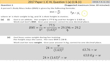 Maths screencast 2017 Paper 1 JC HL Question 1