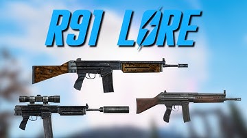 Fallout Weapon Lore - R-91 Assault Rifle