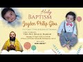 Baptism ceremony  jayden philip gibu  hubo media