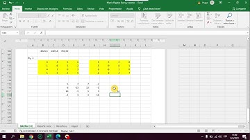 COMO REALIZAR SUMA DE MATRICES EN EXCEL  NUEVO Y FACIL  😎