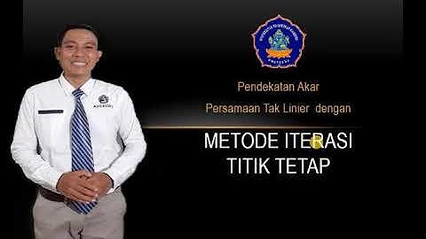 imd 2020 metode iterasi titik tetap